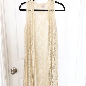 Lace Lularoe Joy Vest